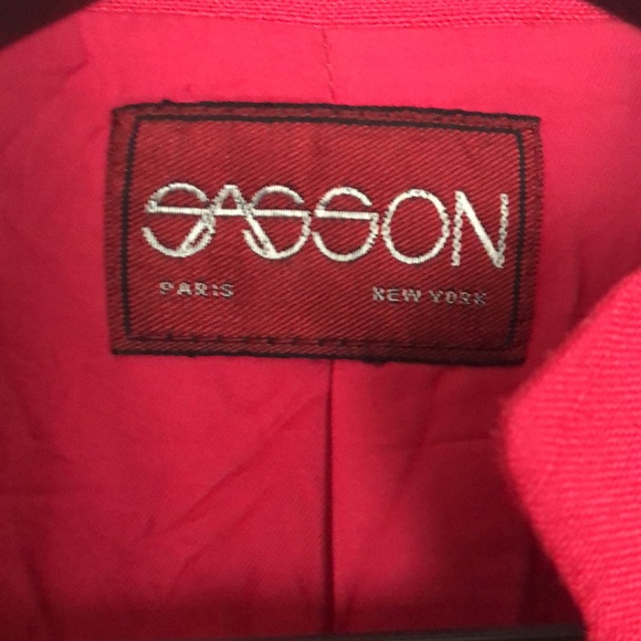 Vintage Fuchsia Pink very chic Blazer (Fits 6) - Picture 4 of 9